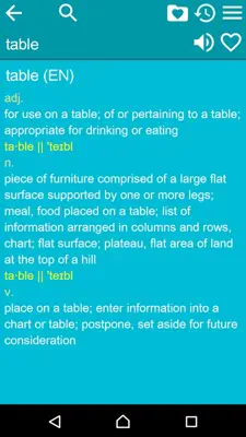 EN Thesaurus Free android App screenshot 2