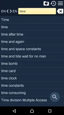 EN Thesaurus Free android App screenshot 4